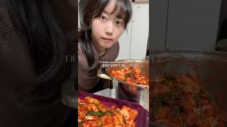 집에서 김장 2탄 🌶️ radish kimchi [upl. by Ches]