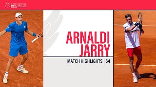 Nicolas Jarry  Matteo Arnaldi  ROME R64  Match Highlights IBI24 [upl. by Ahsinnod]