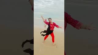 bhalo achi bhalo theko dance dancecover shorts trending seabeach puri [upl. by Linden]