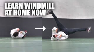 Learn Windmill inside House Easy  Turn a Sideroll into breakdance fast [upl. by Kaazi]