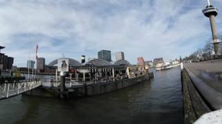 360 degree video Rotterdam Parkhaven  Euromast  Pannenkoekenboot  Splashtours [upl. by Jeri558]