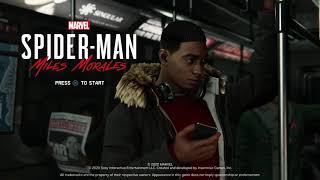 Marvels SpiderMan Miles Morales  Main Menu Theme [upl. by Aluor]