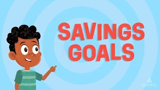 Savings Goals for Kids  What are Savings goals Financial education for kids  Teaching money kids [upl. by Jews]