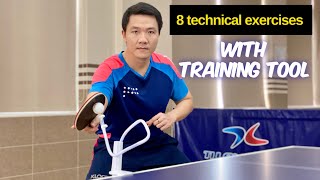 8 technical exercises at home with Training Tool  Tutorial [upl. by Ecidnarb]