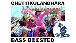 Chettikulanghara Remix  Bass Boosted  Chotta Mumbai  mp3 HD audio [upl. by Eserahs]