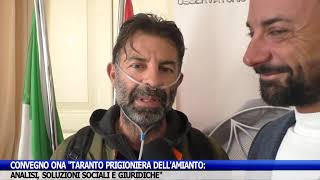 AMIANTO TARANTO PRIGIONIERA Intervista al Col Carlo Calcagni componente ONA  16112024 [upl. by Llyrehc]