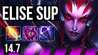 ELISE amp Draven vs HEIMERDINGER amp Zeri SUP  52k DMG 65 winrate Rank 8 Elise  JP Master  147 [upl. by Dorsman]