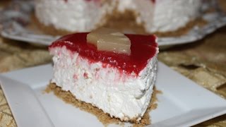 Cheesecake sans cuisson facile et rapideتشيزكيك سهل ولذيذ بدون طهي [upl. by Lebana]