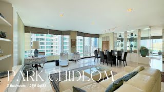 Touring a Timeless Gem 3 Bedroom Fully Furnished Unit at Park Chidlom [upl. by Atekram]