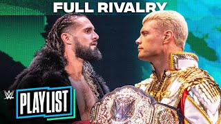 Cody Rhodes vs Seth Rollins rivalry history WWE Playlist [upl. by Enilrae573]