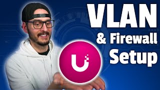 Configuring VLANs Firewall Rules and WiFi Networks  UniFi Network Application [upl. by Southard]