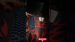 Portronics Hydra 10 Mechanical Wireless Gaming keyboard Unboxing And Review shorts explore [upl. by Nevai]