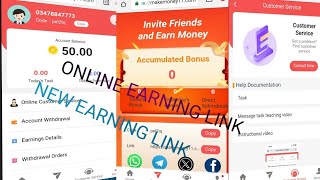 New Online Earning WebsiteReal Website 2024WhatsApp Link Device [upl. by Retsof758]