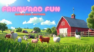 Farmyard Fun Discover Animal Sounds with Clever Cubs Cartoons [upl. by Minerva449]