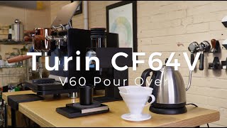 Turin CF64V V60 Pour Over [upl. by Llewol908]