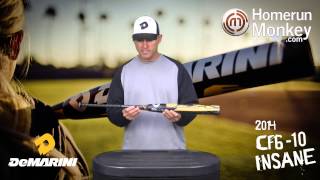 DeMarini 2014 CF6 Insane Fastpitch Bat [upl. by Yelsha]