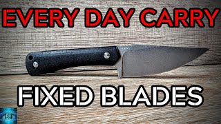 10 AFFORDABLE EDC FIXED BLADES THAT FIT RIGHT IN YOUR ROTATION [upl. by Llaccm627]