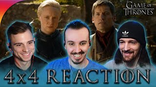 Game Of Thrones 4x4 Reaction quotOathkeeperquot [upl. by Oramlub]