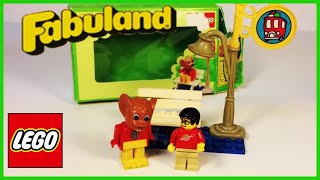 LEGO FABULAND 3719 Bus Stop with Maximilian Mouse from 1987 [upl. by Nirre]