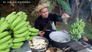 HACIENDO PASTELES DE MASA COMO LOS HACIA MI ABUELA SOLO GUINEO AUTENTICOS PASTELES DE PUERTO RICO [upl. by Airekat]