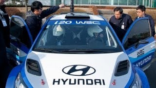 Hyundai i20 WRC very first drive [upl. by Sosna]