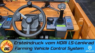 Ersteindruck des neuen LSLenkrads und Seitenkonsole  HORI Farming Vehicle Control System [upl. by Karlotta503]