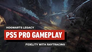 Hogwarts Legacy PS5 Pro Gameplay Fidelity with Ray Tracing [upl. by Attenyw]