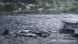 Tsunami in American Samoa  Wave Coming Ashore [upl. by Nelg]