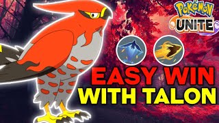 EASY 😎 WIN WITH TALONFLAME  POKEMON UNITE TALONFLAME GAMEPLAY [upl. by Terrie365]