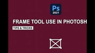 Top 5 Tips for Using the Frame Tool in Adobe Photoshop l adobephotoshop frametool tipsandtricks [upl. by Ahsetra]