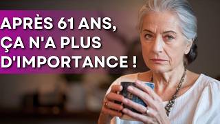 9 choses qui nont plus de sens ni dimportance après 61 ans [upl. by Odlamur678]