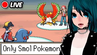 『𝔢𝔪𝔬 𝔳𝔱𝔲𝔟𝔢𝔯』Nuzlocke only using Unevovled Pokemon ☠💙 Memberships live [upl. by Bal]