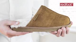 MENS HIGH QUALITY AUSTRALIAN SHEEPSKIN SLIPPERS [upl. by Dnaleel]