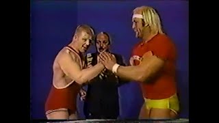 Bob Backlund vs Samu Championship Wrestling Jan 7th 1984 [upl. by Nadnal]