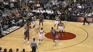 Portland Trail Blazers vs Houston Rockets 1999 [upl. by Yenots]