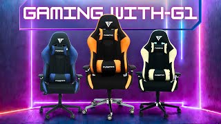 The Best Gaming Chair for Ergonomic Support  Gaming Chair with 4D Armrest 💫 [upl. by Atin]