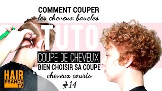 Comment couper les cheveux ondules crepus frises HAIR France TV [upl. by Kcirdle210]