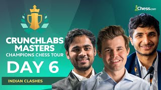 VIDITS EPIC TIE BREAK  CCT CRUNCHLAB MASTERS DAY 6 [upl. by Lebasi]