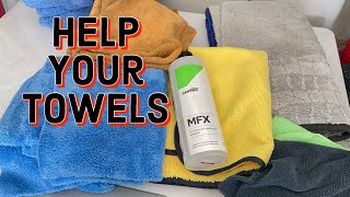 Microfiber Towel Care Car Washing Auto Detailing CarPro MFX Autoforgenet [upl. by Enelav]