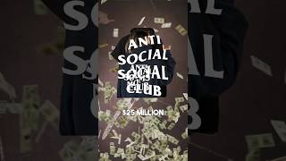 The anti brand that sold for 25 million dollars Meet anti social social club [upl. by Garv]