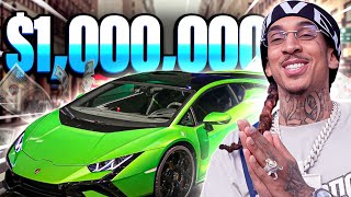 I Spent 1M in Lamborghini Young Adz DBlock Europe [upl. by Scarlett138]