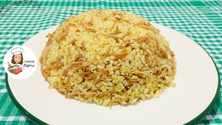 Tel Şehriyeli Bulgur Pilavı Tarifi I Bulgur Pilaf Recipe I Pilav Çeşitleri [upl. by Esiuol]