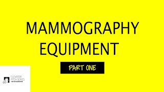 MAMMOGRAPHY EQUIPMENT 1 [upl. by Ralleigh]