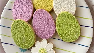 Crust Buttercream Easter Eggs Cookies [upl. by Doria]