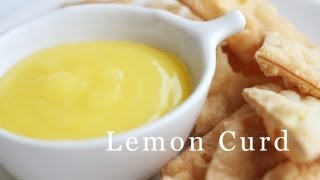 Easy Lemon Curd Recipe 레몬 커드 만들기 [upl. by Renaldo33]