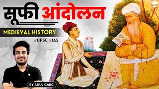 Sufi Movement Explained  Medieval Indian History for UPSC  Anuj Garg [upl. by Gala]