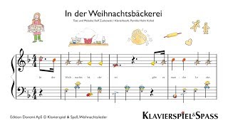 In der Weihnachtsbäckerei Weihnachtslieder Kinder [upl. by Travers]