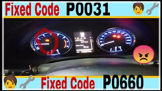 How to Fixed P0031  P0660 P0031 Oxygen AF Sensor P0660 Intake Manifold Timing [upl. by Lama]