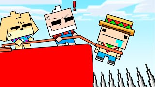 Este juego arruino nuestra amistad 😂🟥 SILVIOGAMER en PICO PARK 2 [upl. by Culbert653]