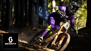 SCOTT DH Factory in Les Gets  2023 World Cup 6 [upl. by Kantos]